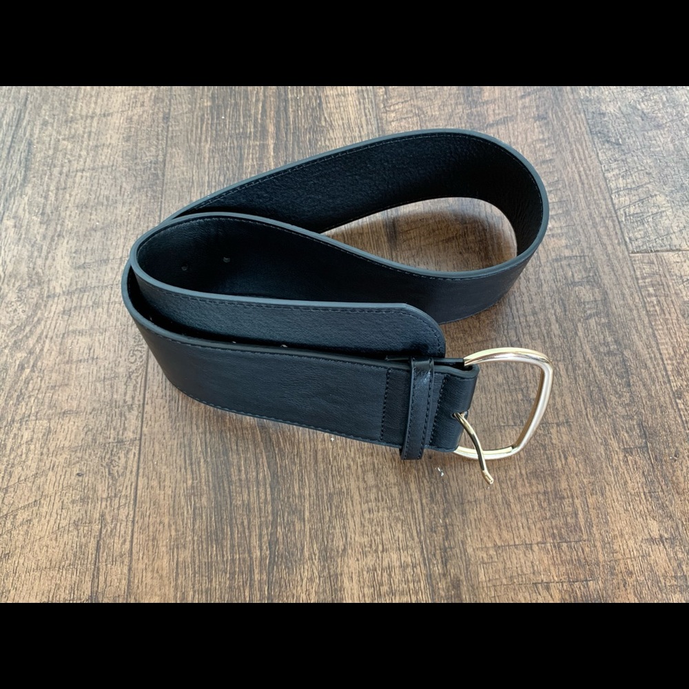 Thick Black Belt